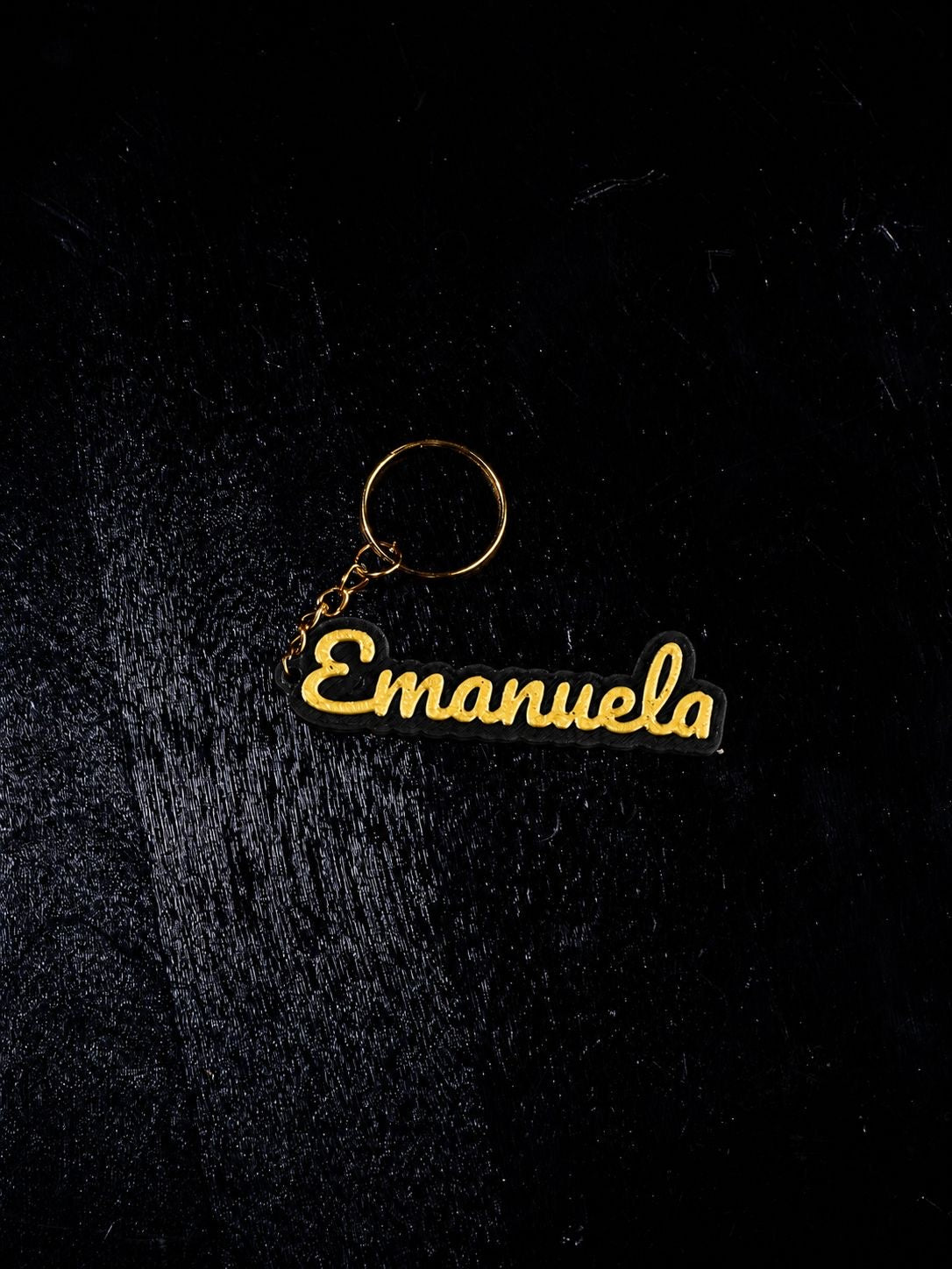 "Emmanuelle" keychain