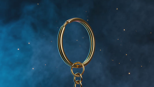 "Emmanuelle" keychain